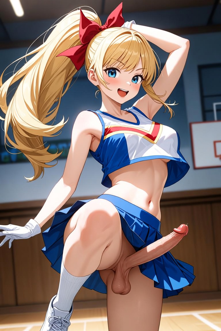 Futa Cheerleaders Fuck Each Other - Hot Story 1 1.1