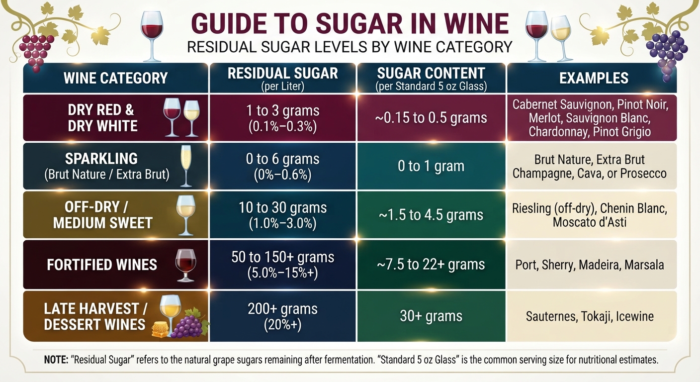 Which Wine Has the Least Sugar? (Plus the Best Low-Sugar Brands) 2 low wine sugar